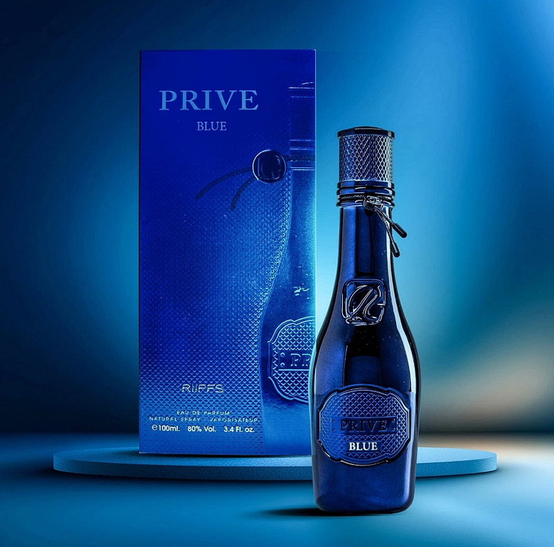 Парфюмна вода за Мъже【Prive Blue 】100 мл. PerfumesFromDubai