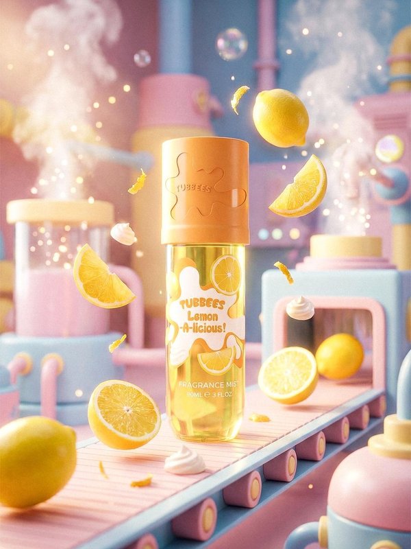 Парфюмна Вода Унисекс 【TUBBEES Body Mist - Lemon A-Licious】90 мл ...
